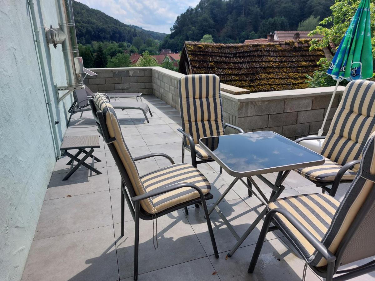 Ferienwohnung Unterm Rappenfels Hinterweidenthal Экстерьер фото